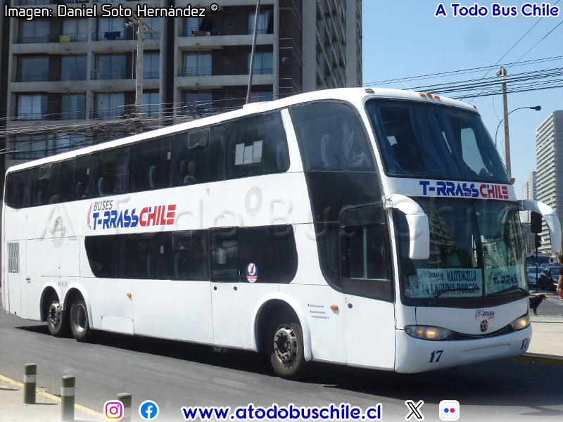 Marcopolo Paradiso G6 1800DD / Mercedes Benz O-500RSD-2442 / Buses T-Rrass Chile