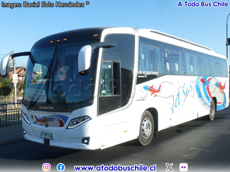 Busscar Vissta Buss 340 / Scania K-360B eev5 / Jet Sur