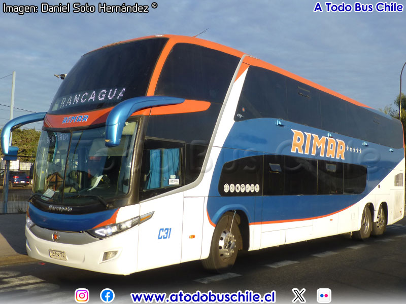 Marcopolo Paradiso G7 1800DD / Volvo B-420R Euro5 / Rimar Bus
