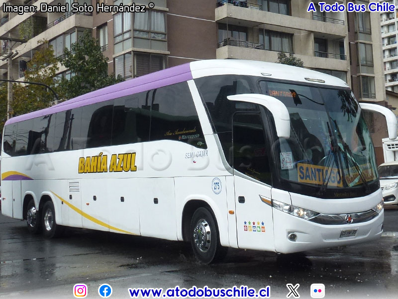 Marcopolo Paradiso G7 1200 / Mercedes Benz O-500RSD-2442 / Bahía Azul