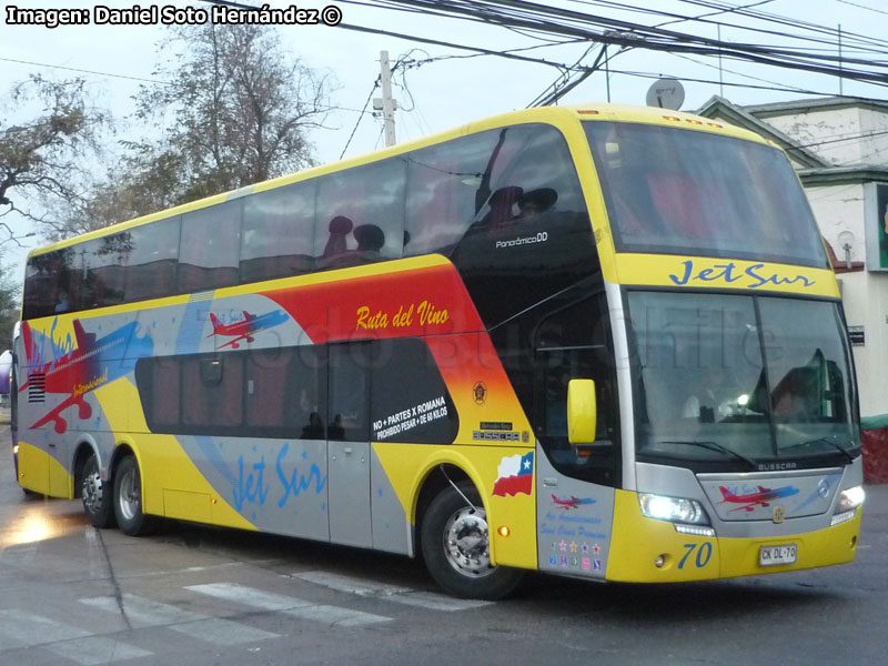 Busscar Panorâmico DD / Mercedes Benz O-500RSD-2442 / Jet Sur