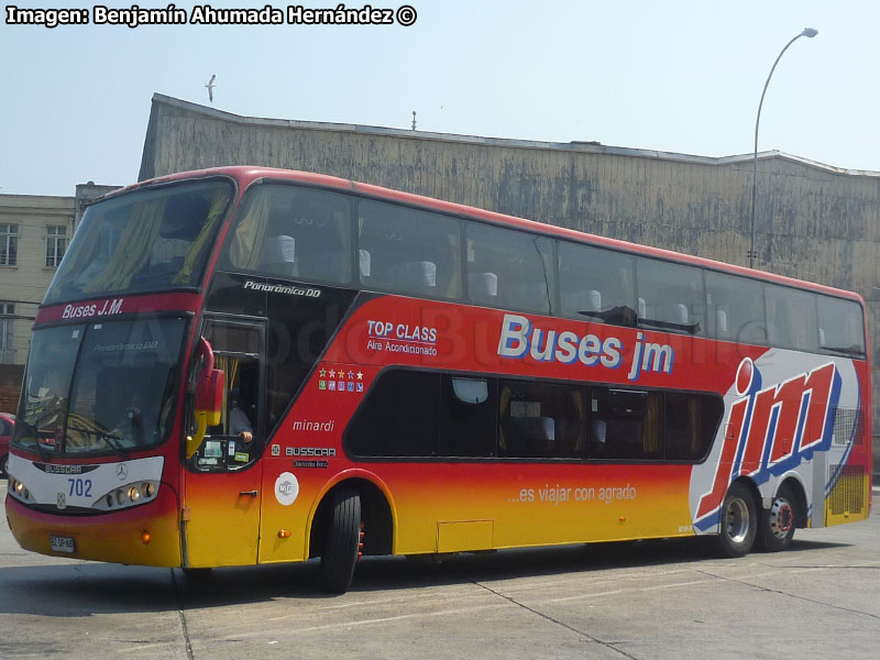 Busscar Panorâmico DD / Mercedes Benz O-500RSD-2442 / Buses JM