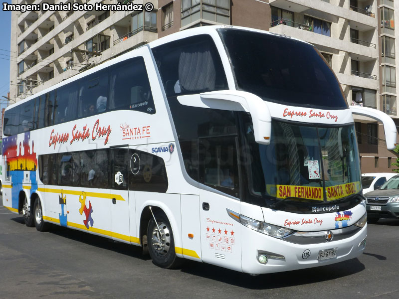 Marcopolo Paradiso G7 1800DD / Scania K-410B / Expreso Santa Cruz