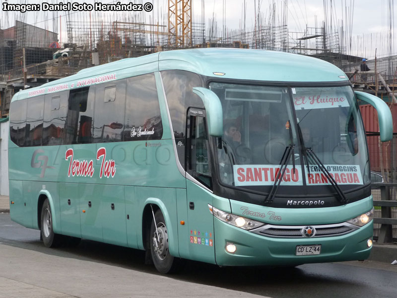 Marcopolo Viaggio G7 1050 / Scania K-340B / Terma Tur (Auxiliar Pullman El Huique)