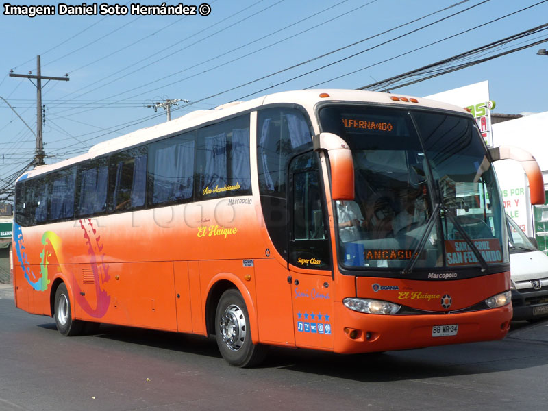 Marcopolo Viaggio G6 1050 / Scania K-340 / Pullman El Huique