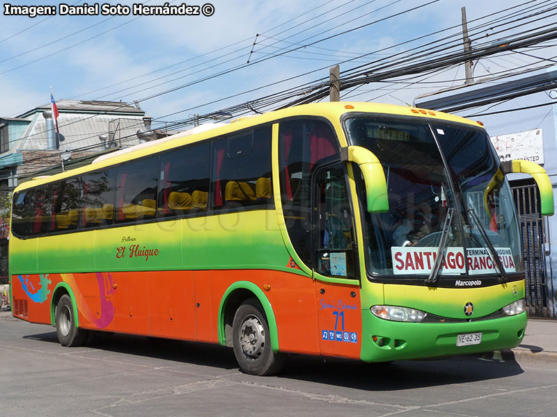 Marcopolo Viaggio G6 1050 / Mercedes Benz O-500R-1632 / Pullman El Huique