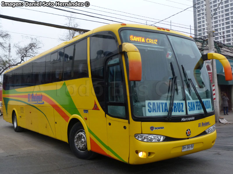 Marcopolo Viaggio G6 1050 / Scania K-340 / Pullman El Huique