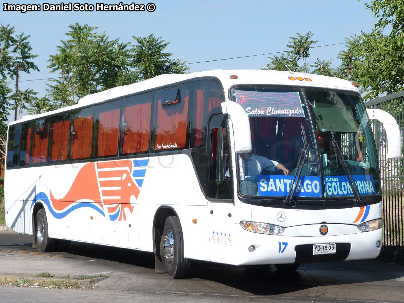 Marcopolo Andare Class 850 / Mercedes Benz OH-1628L / Buses Golondrina