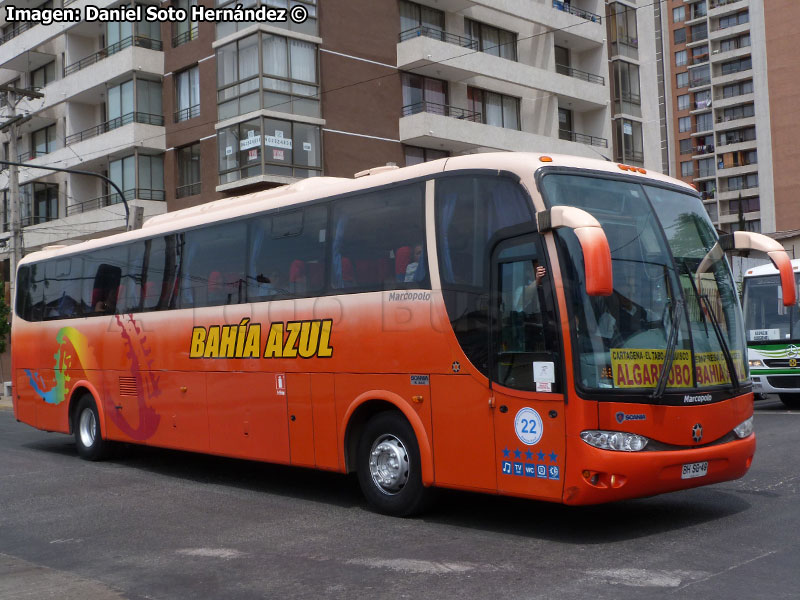 Marcopolo Viaggio G6 1050 / Scania K-340 / Bahía Azul