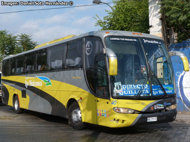 Marcopolo Viaggio G6 1050 / Scania K-124IB / Buses Los Halcones
