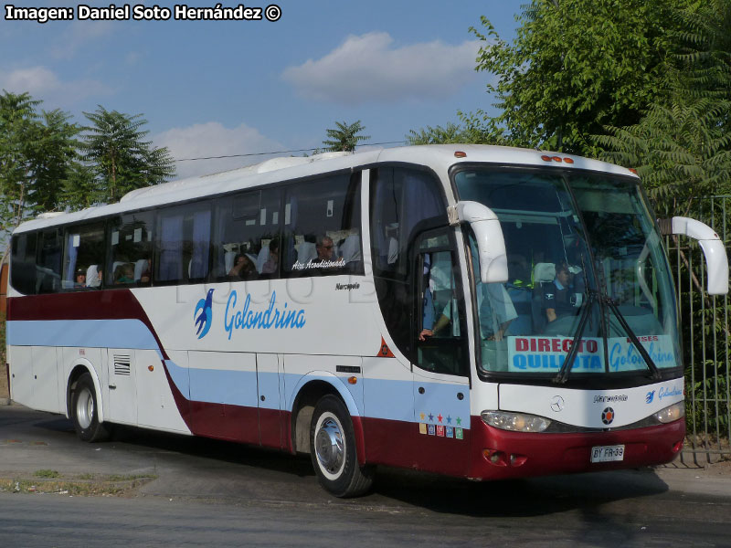 Marcopolo Viaggio G6 1050 / Mercedes Benz O-500RS-1836 / Buses Golondrina