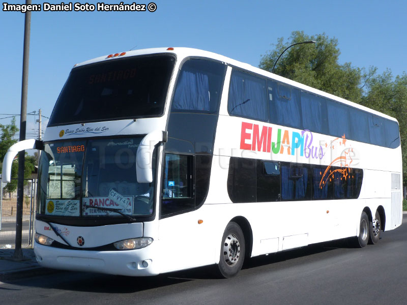 Marcopolo Paradiso G6 1800DD / Scania K-420B / Emijapi Bus (Auxiliar Salón Ríos del Sur)