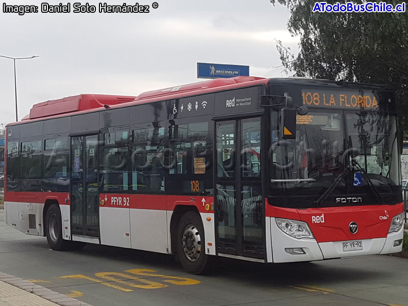 Foton E-Bus U-12 SC / Servicio Troncal 108