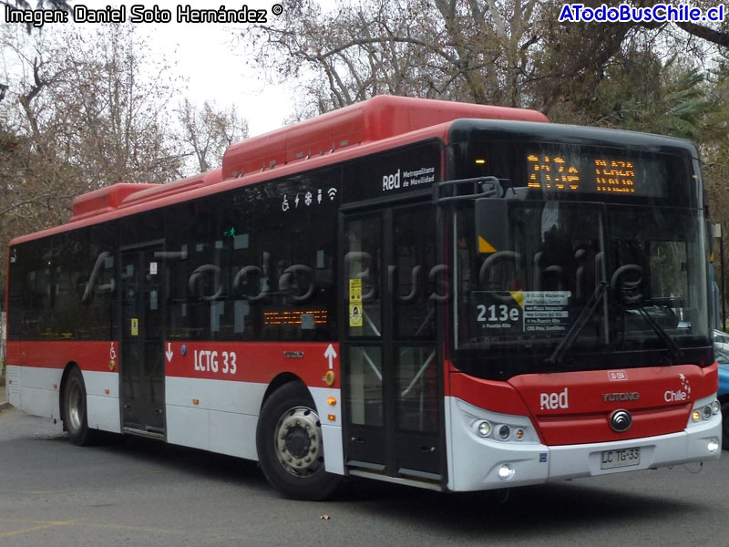 Yutong E-12LF / Servicio Troncal 213e