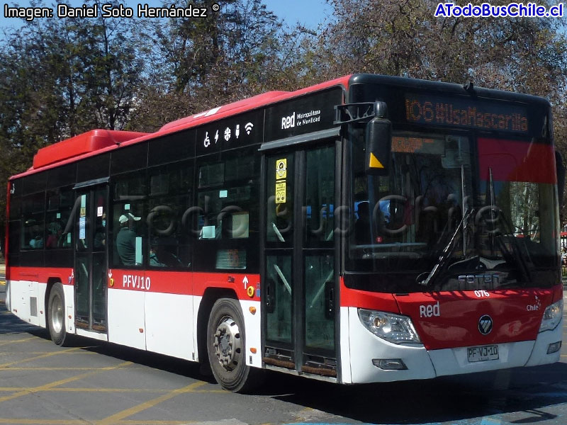 Foton E-Bus U-12 SC / Servicio Troncal 106