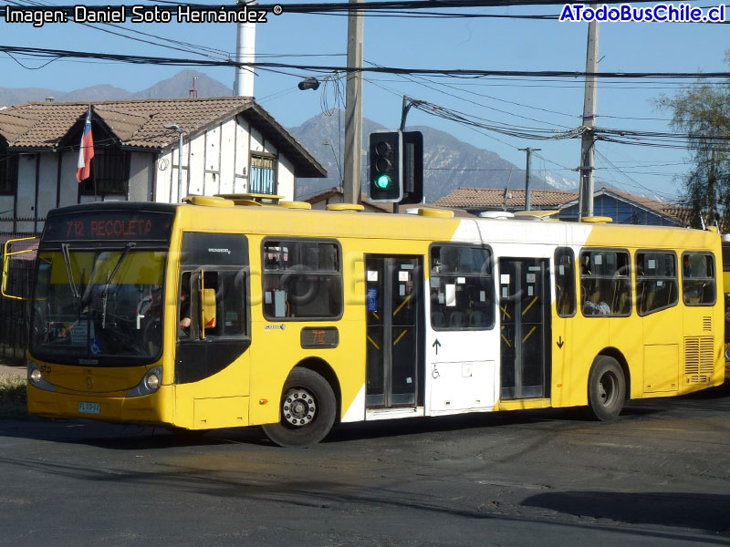 Induscar Caio Mondego H / Mercedes Benz O-500U-1826 BlueTec5 / Servicio Troncal 712