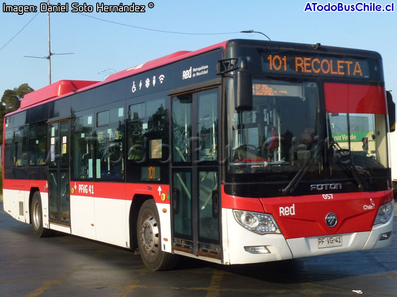 Foton E-Bus U-12 SC / Servicio Troncal 101