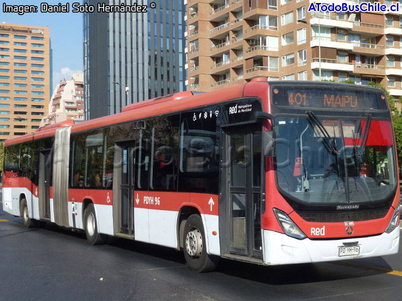 Marcopolo Torino Low Entry / Mercedes Benz O-500UA-2836 BlueTec6 / Servicio Troncal 401