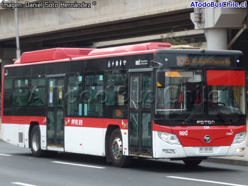 Foton E-Bus U-12 SC / Servicio Troncal 106