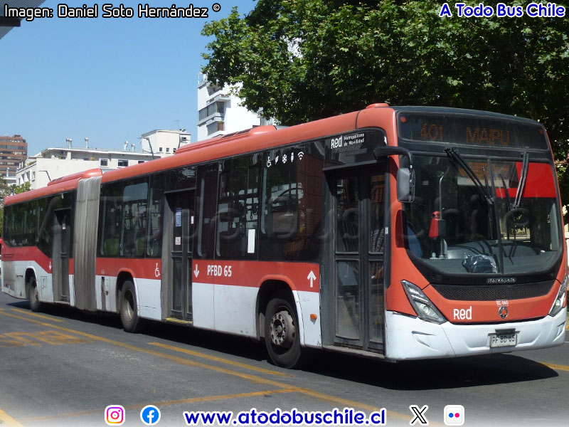 Marcopolo Torino Low Entry / Mercedes Benz O-500UA-2836 BlueTec6 / Servicio Troncal 401