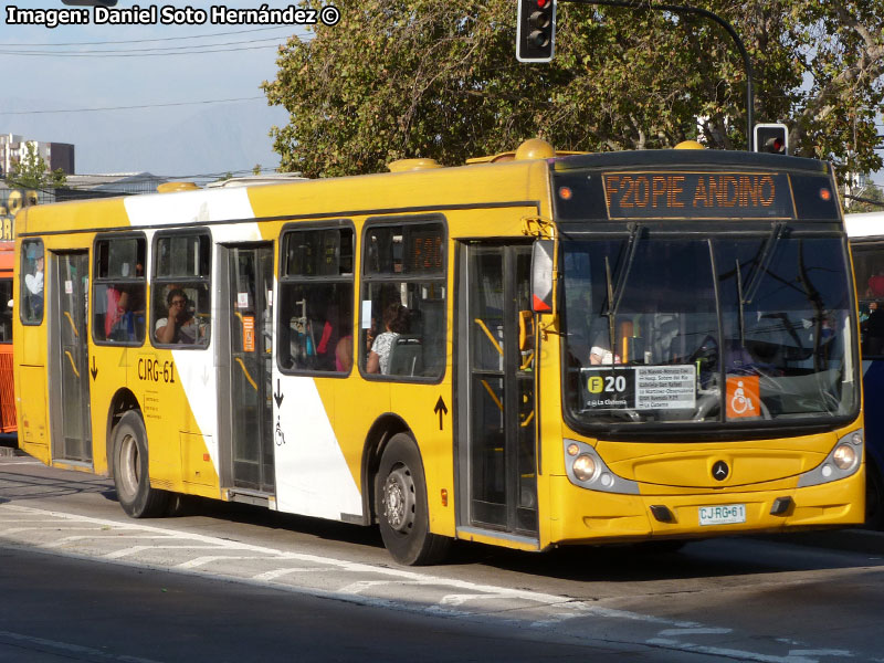 Induscar Caio Mondego H / Mercedes Benz O-500U-1726 / Servicio Alimentador F-20