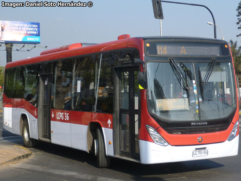 Marcopolo Torino Low Entry / Mercedes Benz O-500U-1930 BlueTec6 / Servicio Troncal 114