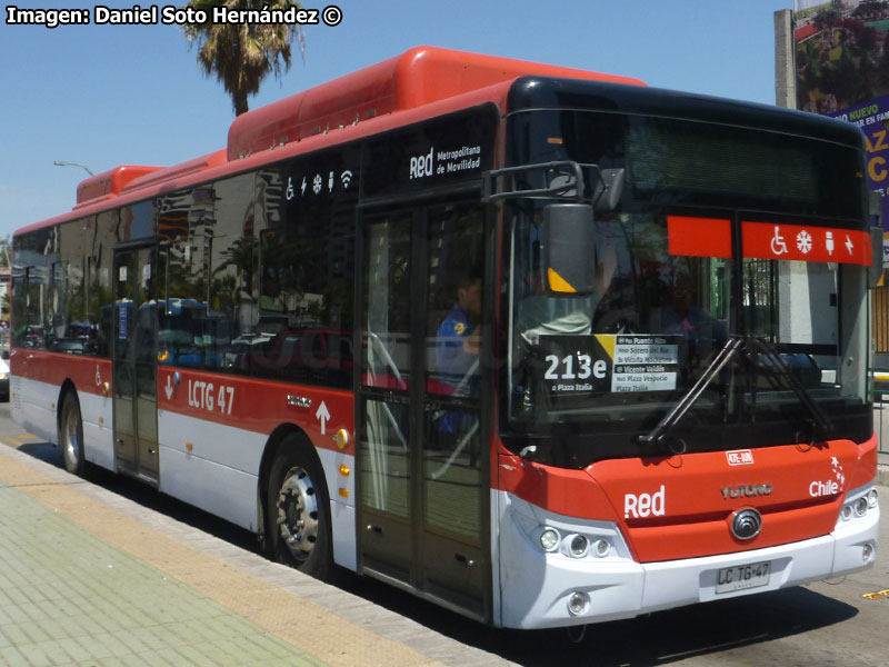 Yutong E-12LF / Servicio Troncal 213e