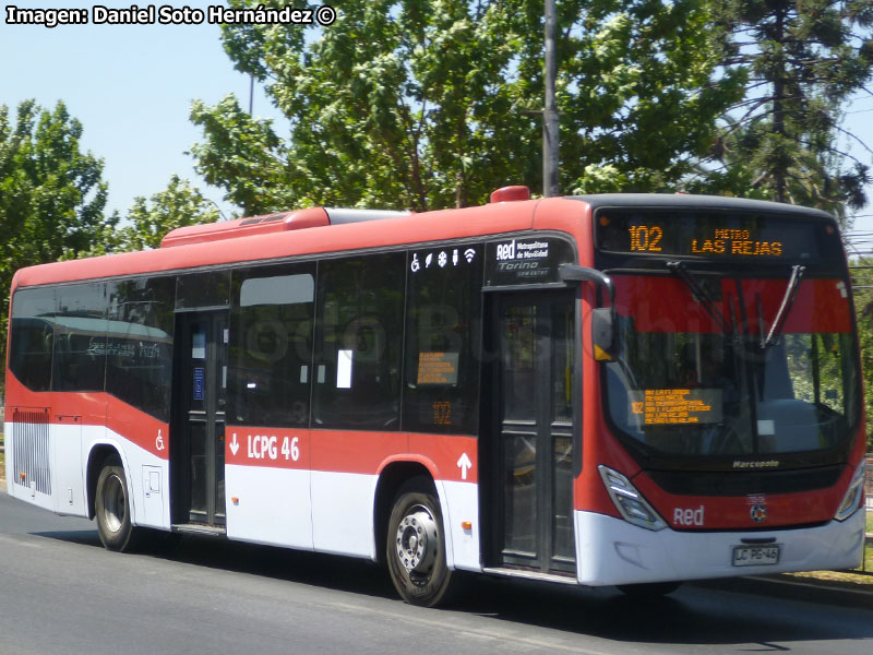 Marcopolo Torino Low Entry / Mercedes Benz O-500U-1930 BlueTec6 / Servicio Troncal 102