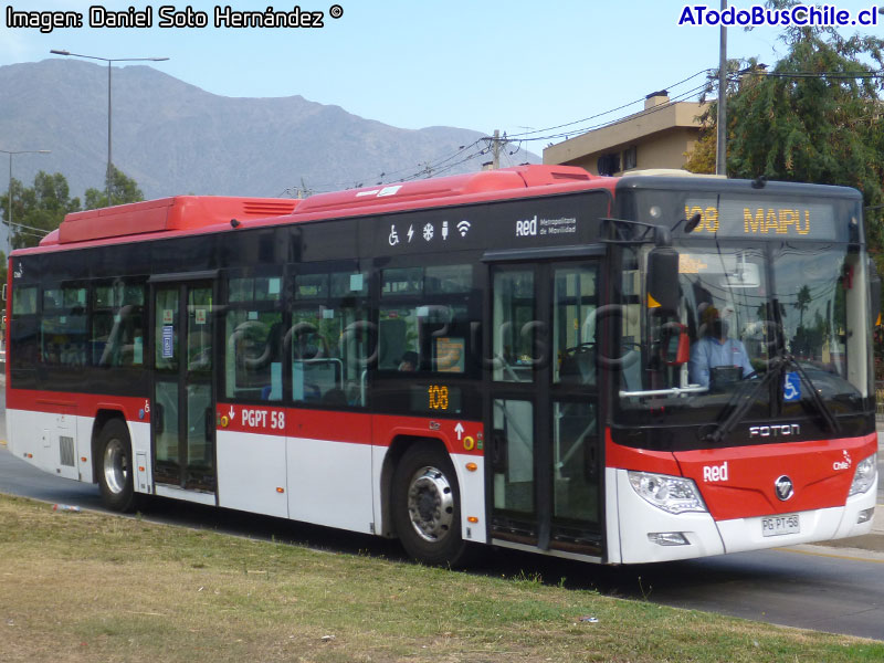 Foton E-Bus U-12 SC / Servicio Troncal 108