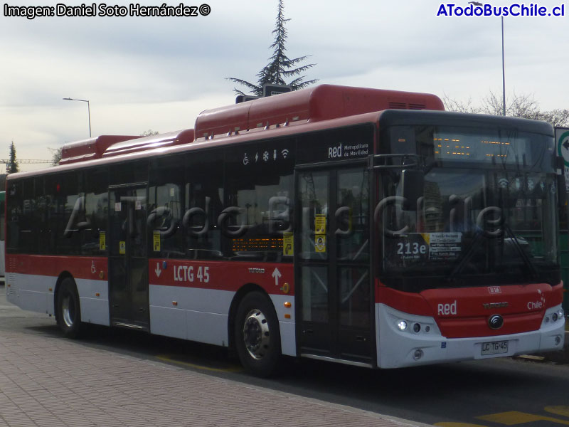 Yutong E-12LF / Servicio Troncal 213e