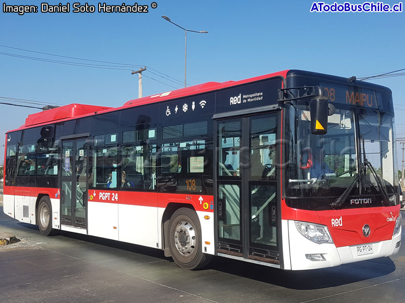 Foton E-Bus U-12 SC / Servicio Troncal 108