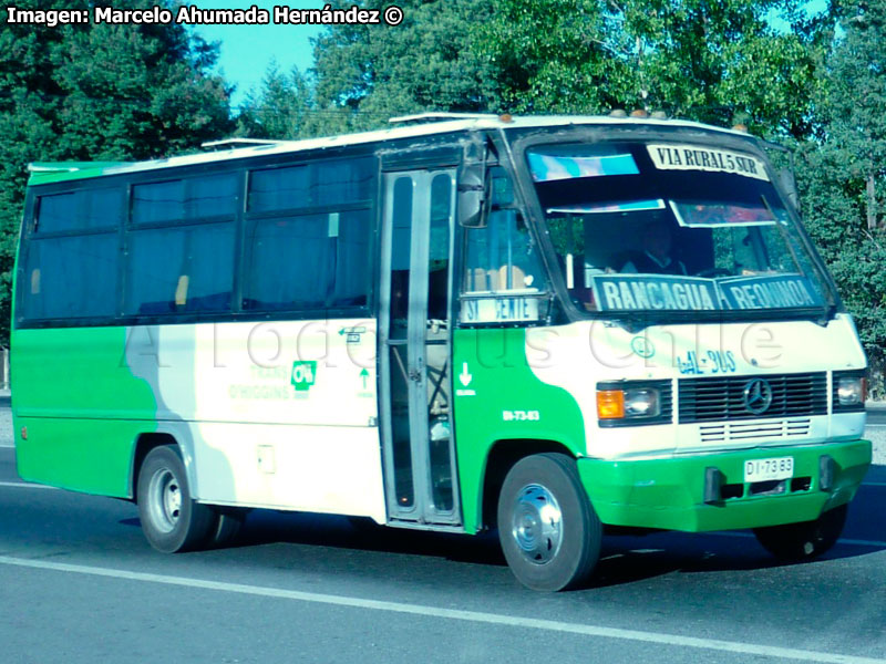 Sport Wagon Panorama / Mercedes Benz LO-812 / Línea 6.000 Vía Rural 5 Sur (Gal Bus) Trans O'Higgins