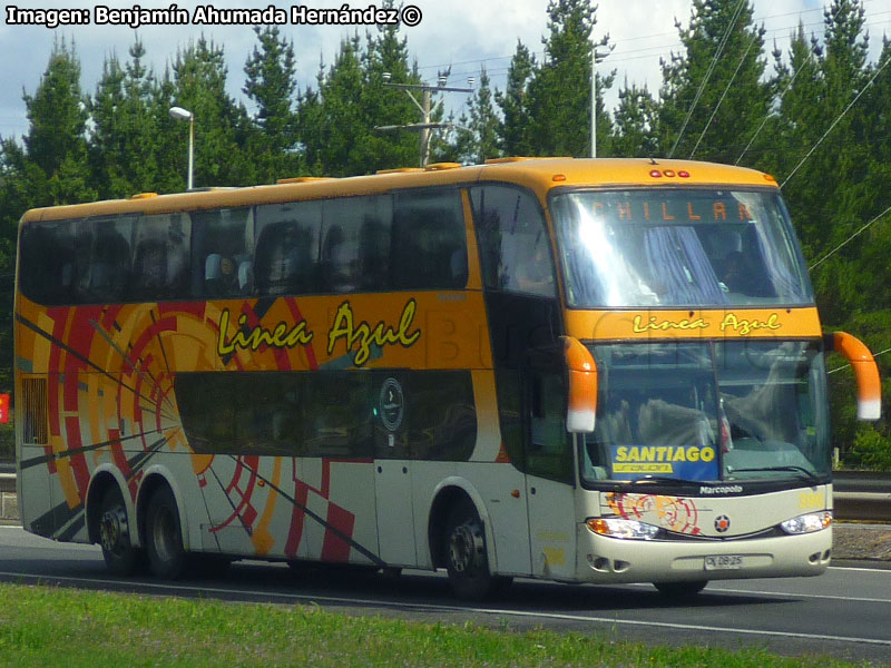 Marcopolo Paradiso G6 1800DD / Volvo B-12R / Línea Azul