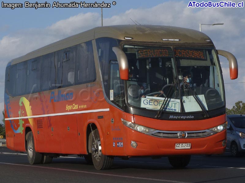 Marcopolo Viaggio G7 1050 / Mercedes Benz O-500RS-1836 / Particular (Al Servicio de Geofrut)