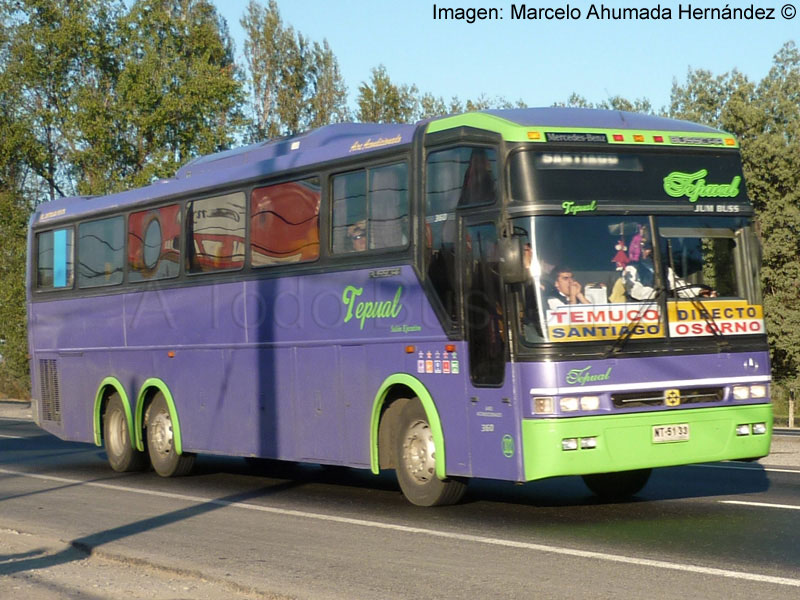 Busscar Jum Buss 360 / Mercedes Benz O-400RSD / Buses Tepual