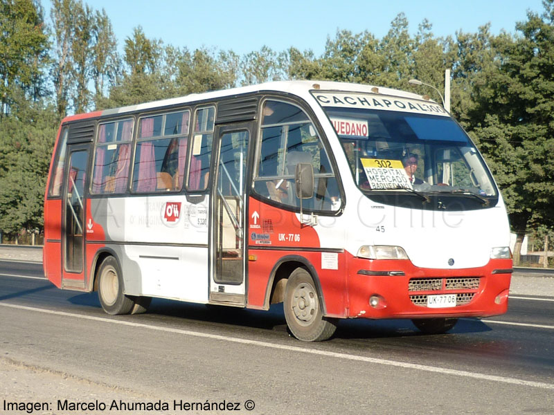 Metalpar Aysén / Mitsubishi FE659HZ6SL / Línea 300 Sur - Poniente (Cachapoal) Trans O'Higgins