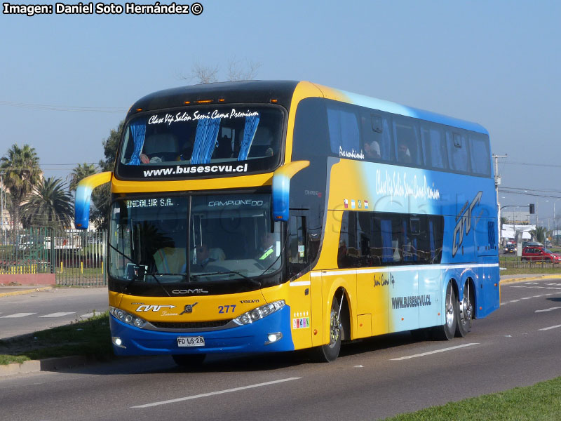 Comil Campione DD / Volvo B-11R / Transportes CVU