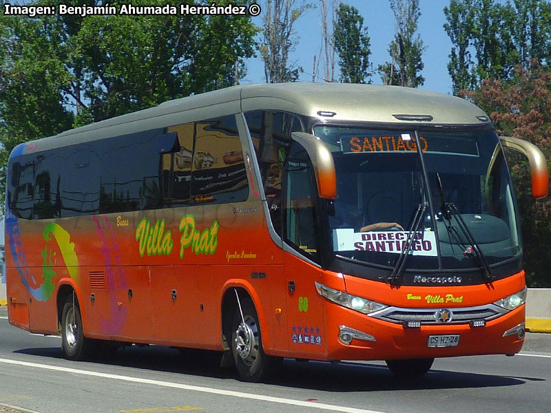 Marcopolo Viaggio G7 1050 / Mercedes Benz O-500RS-1836 / Salón Villa Prat