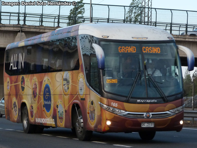 Marcopolo Viaggio G7 1050 / Mercedes Benz O-500R-1830 / Nueva Andimar (Al servicio de Casino Monticello)