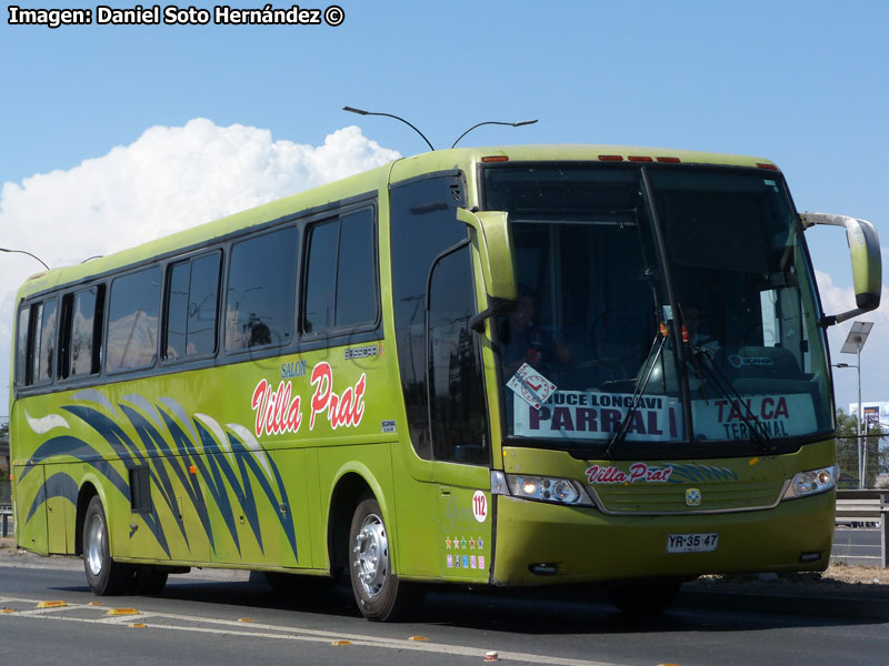 Busscar Vissta Buss LO / Scania K-124IB / Salón Villa Prat