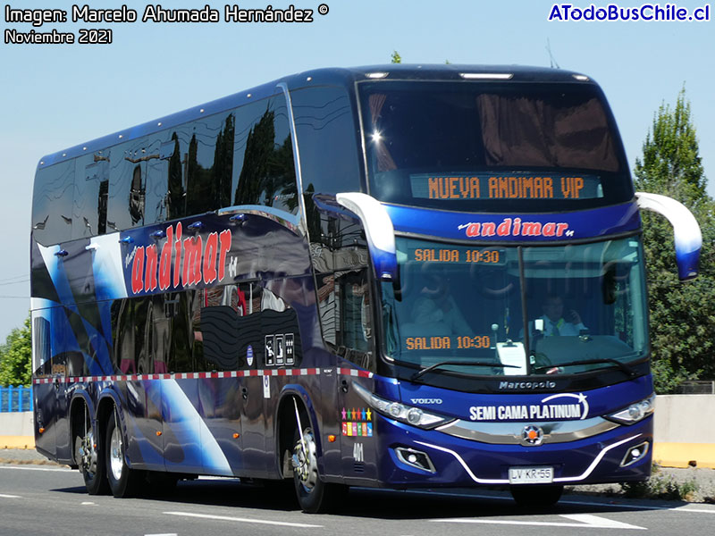 Marcopolo Paradiso New G7 1800DD / Volvo B-450R Euro5 / Nueva Andimar