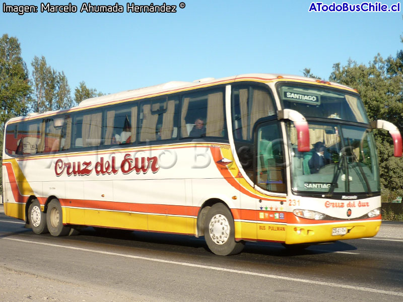 Marcopolo Paradiso G6 1200 / Volvo B-12R / Cruz del Sur