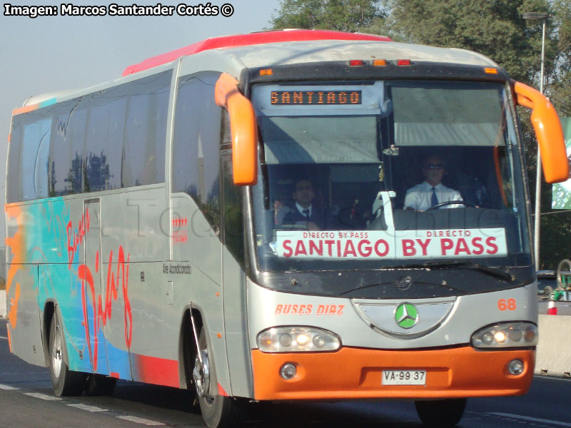 Irizar Century II 3.70 / Mercedes Benz O-400RSE / Buses Díaz