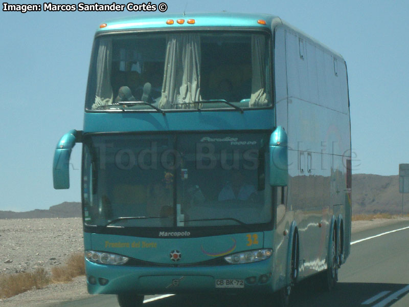 Marcopolo Paradiso G6 1800DD / Volvo B-12R / Frontera del Norte