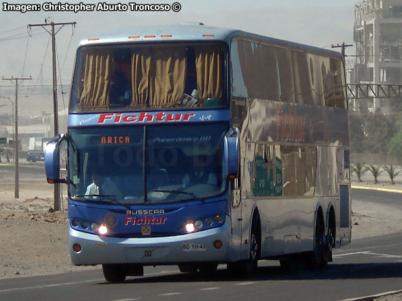 Busscar Panorâmico DD / Volvo B-12R / Pullman Fichtur