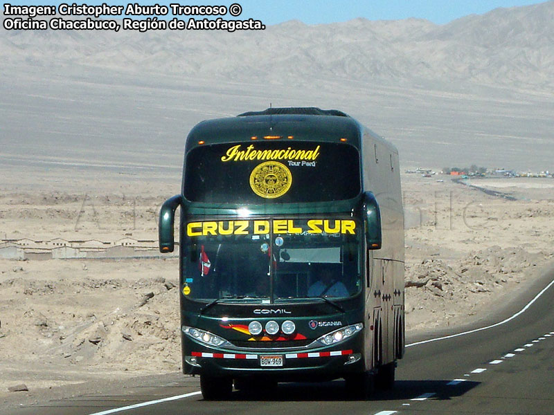 Comil Campione HD / Scania K-410B 8x2 / Cruz del Sur (Perú)