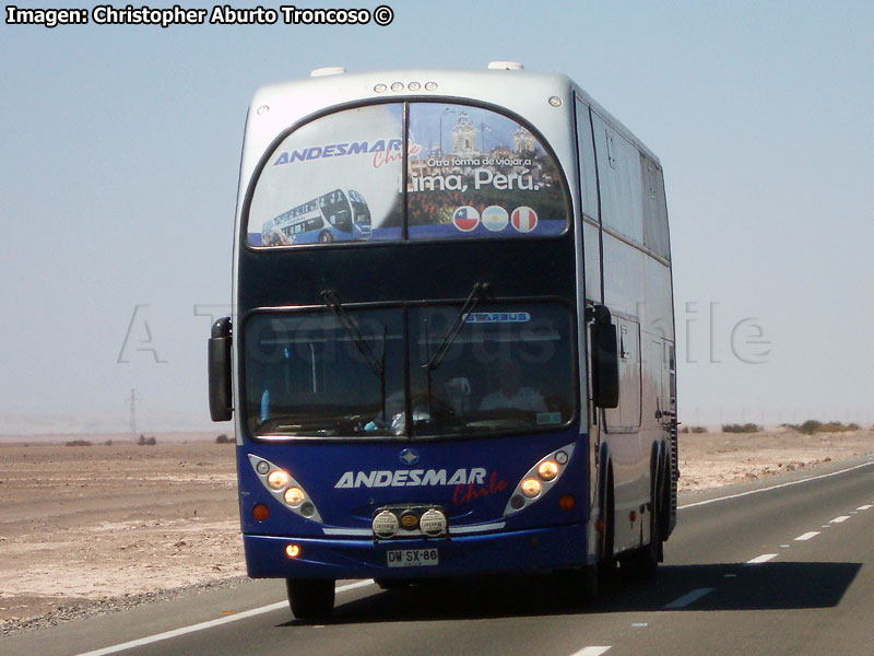 Metalsur Starbus 405 DP / Mercedes Benz O-500RSD-2436 / Andesmar Chile