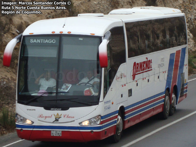 Irizar Century III 3.90 / Volvo B-12R / Expreso Internacional Ormeño (Perú)