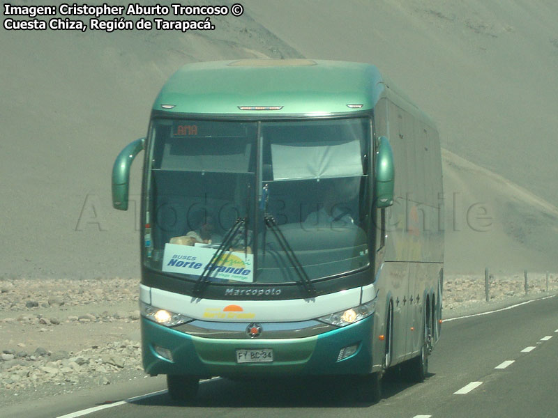 Marcopolo Paradiso G7 1200 / Mercedes Benz O-500RSD-2442 / Buses Norte Grande Zarzuri