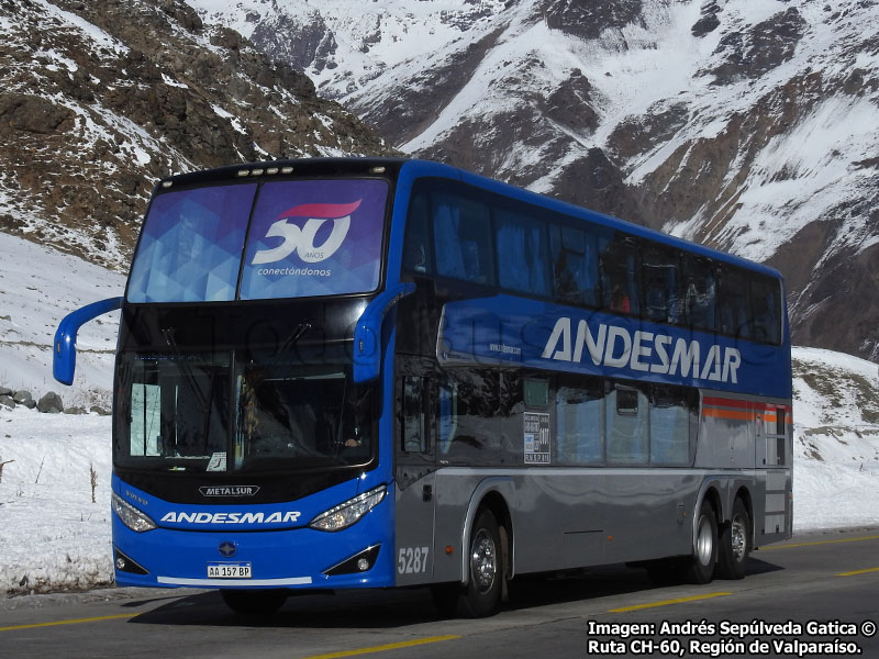 Metalsur Starbus 3 DP / Volvo B-430R / Andesmar Argentina